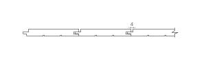 Deska do wnętrz/do sauny thermo sosna bezsęczna STS4 Thermory 15x140 Select